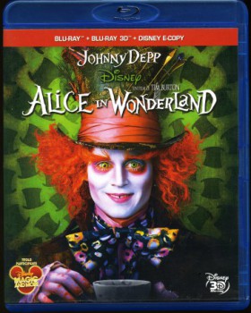 poster Alice in Wonderland   3D