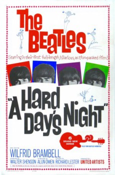poster The Beatles - A Hard Day's Night  (1964)