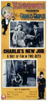 poster His New Job  (1915)