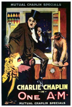 poster One A.M.  (1916)
