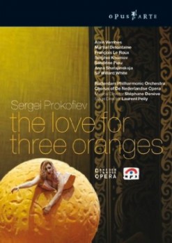 poster Prokofiev: L'amour des trois oranges, Opéra en quetres actes avec prologue