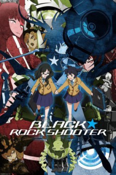 poster Black Rock Shooter - Serie Completa  (2012)