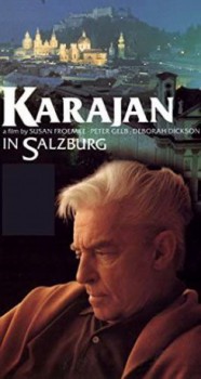poster Karajan in Salzburg  (1988)